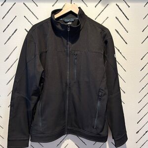 Men's Black Softshell Jacket